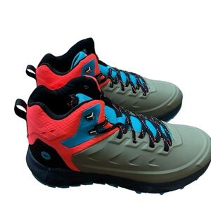 Hi-Tec Red and Blue Hiking Boots